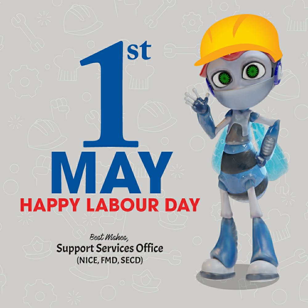 Happy Labour Day – Network & Intelligent Campus Ecosystems